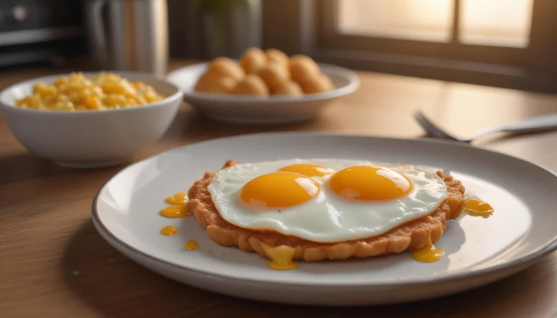 Stekt egg