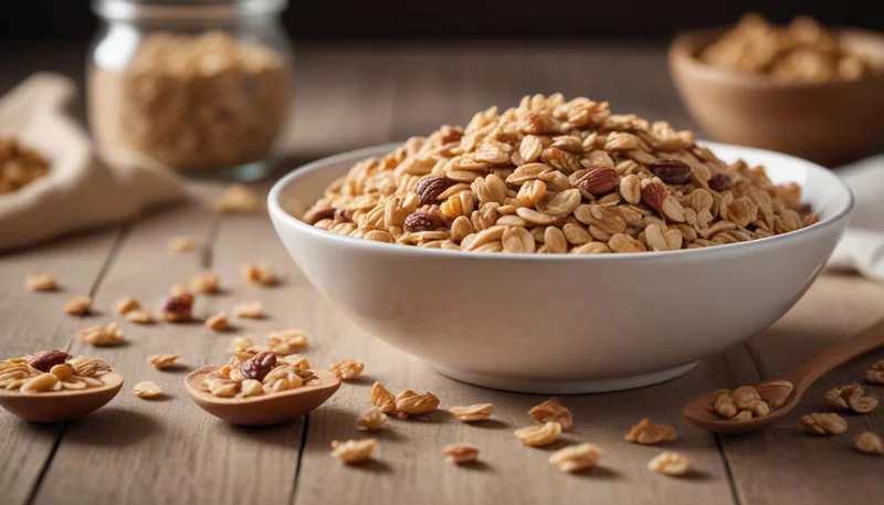 Müsli med nøtter