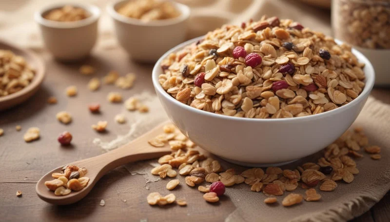 Müsli Flak med Frukt