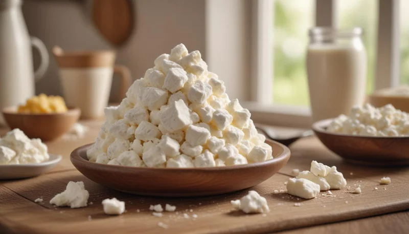 Grainy cottage cheese